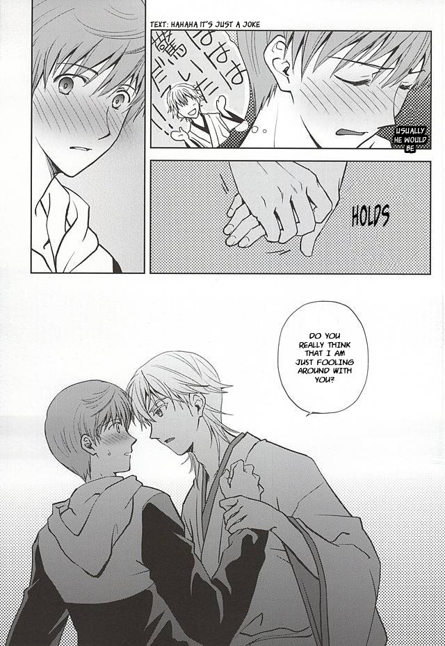 (百刀繚乱 ～君の心を白刃取り～) [月面スパイラル (真山さと莉)] 月映えを蝕む (刀剣乱舞) [英訳]