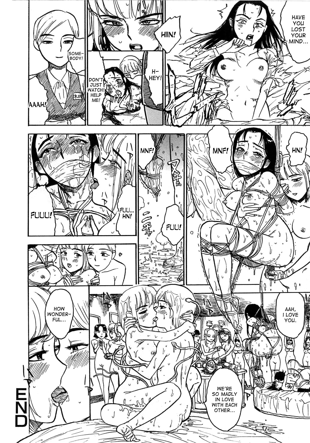 [桃山ジロウ] 羊達の悶絶 [英訳]