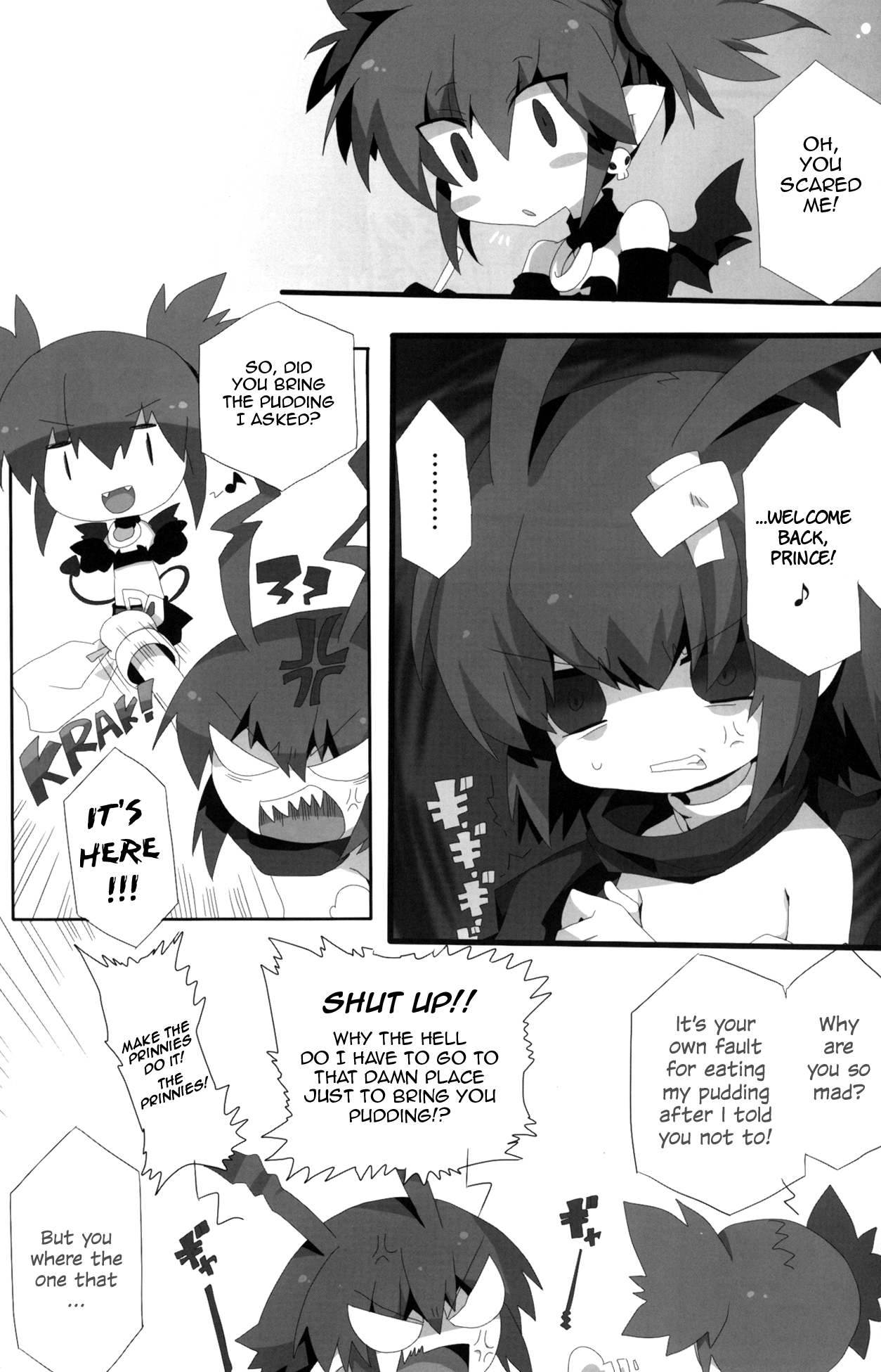 (C79) [えきらび、きなこもち (よろず)] Carrot Pudding (魔界戦記ディスガイア3) [英訳]