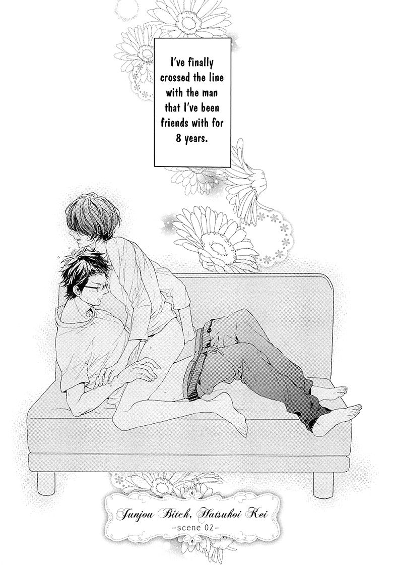 [おわる] 純情ビッチハツコイ系 第1-4話 [英訳]