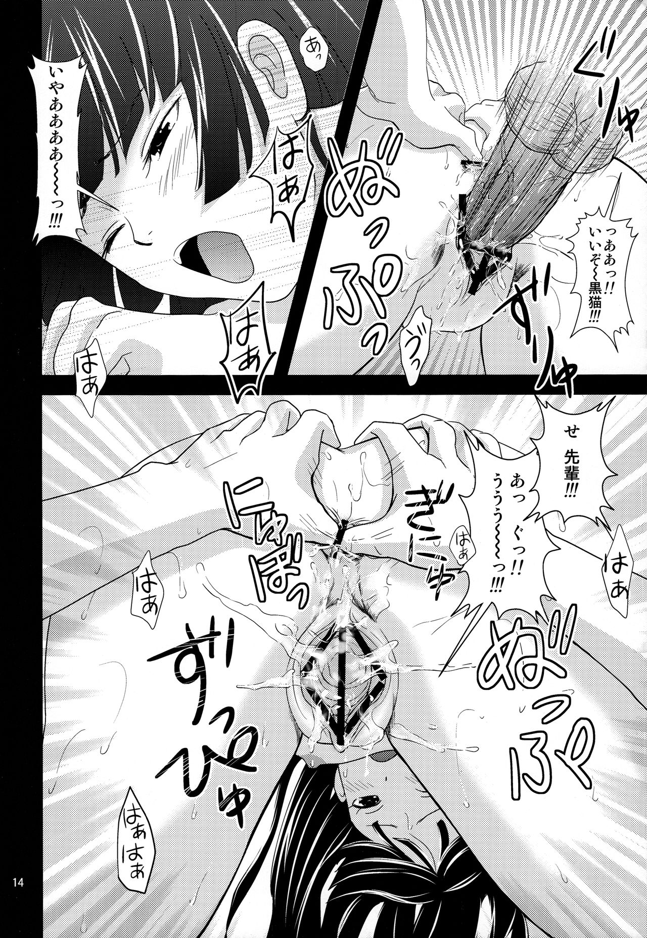 (C85) [YKMC祭 (弓岬れん, 鶴竜三)] 黒猫春画 (俺の妹がこんなに可愛いわけがない)