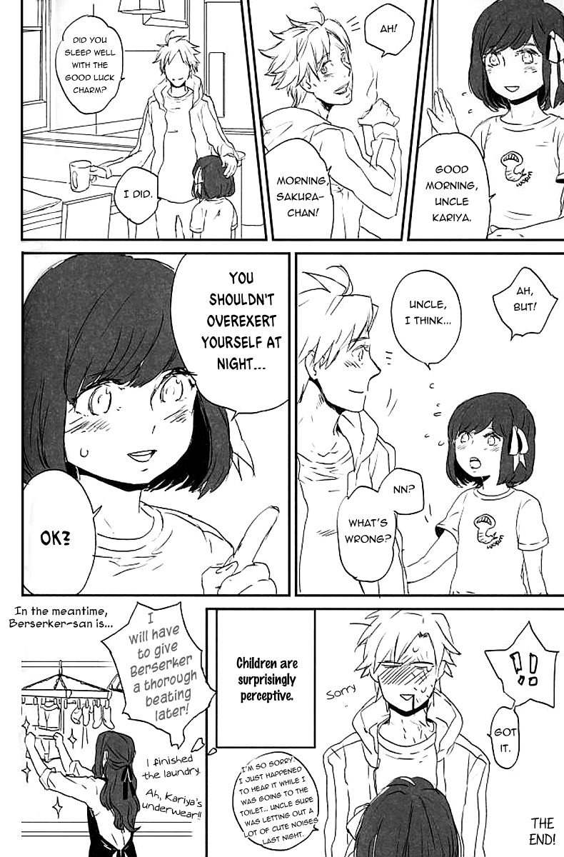 [chidori (ushi)] あなたと家族 (Fate/Zero) [英訳]