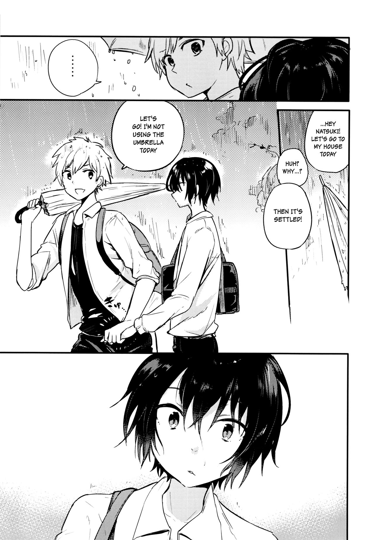 (コミティア117) [青色一座 (あおいろ一号)] のらねことレインデイズ [英訳]