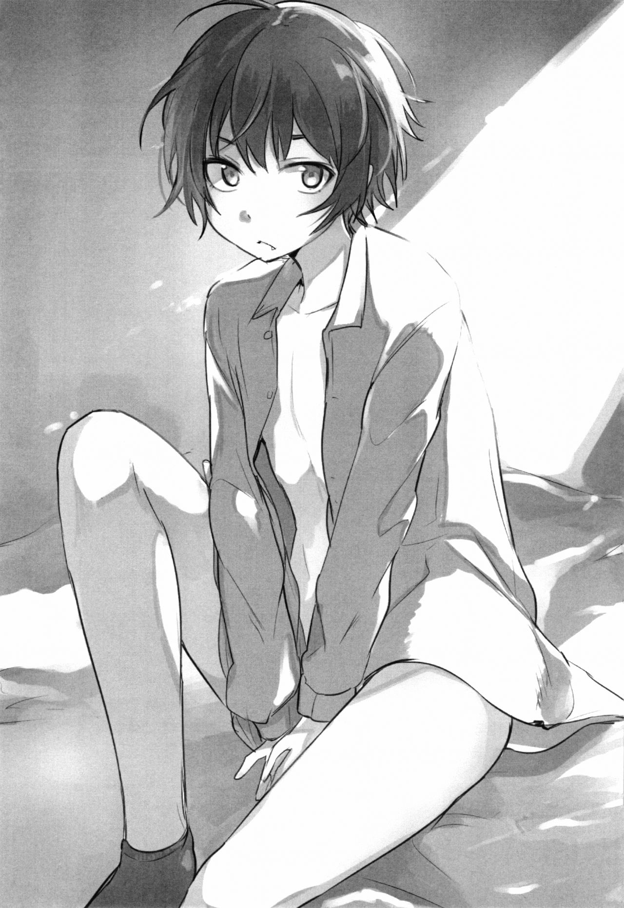 (コミティア117) [青色一座 (あおいろ一号)] のらねことレインデイズ [英訳]