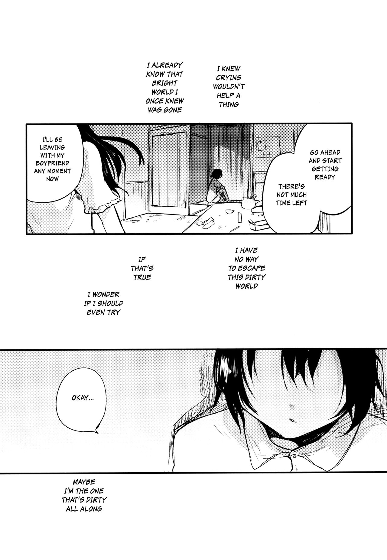 (コミティア117) [青色一座 (あおいろ一号)] のらねことレインデイズ [英訳]