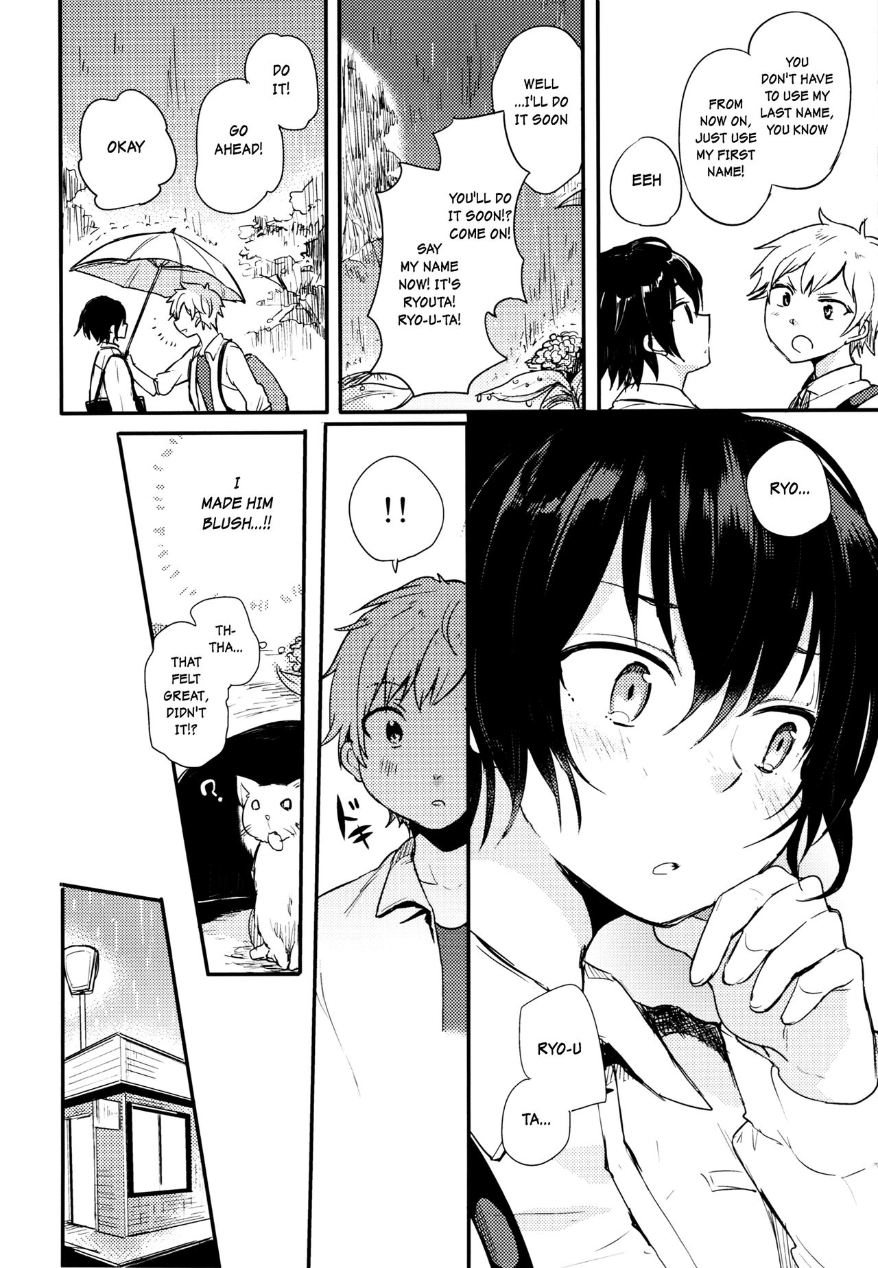 (コミティア117) [青色一座 (あおいろ一号)] のらねことレインデイズ [英訳]