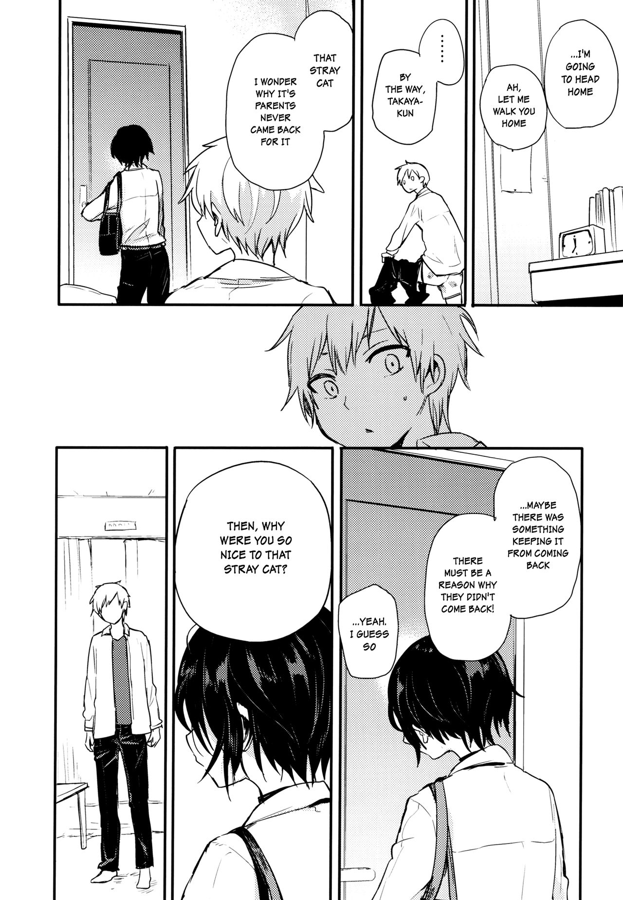 (コミティア117) [青色一座 (あおいろ一号)] のらねことレインデイズ [英訳]