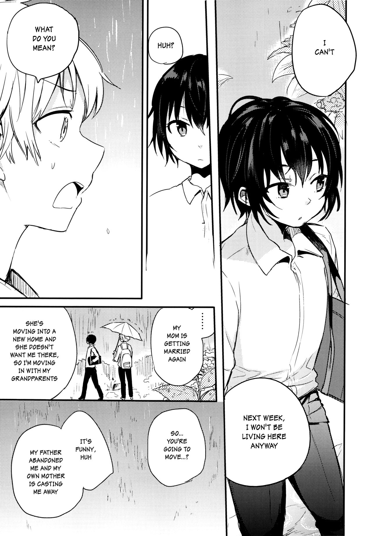 (コミティア117) [青色一座 (あおいろ一号)] のらねことレインデイズ [英訳]