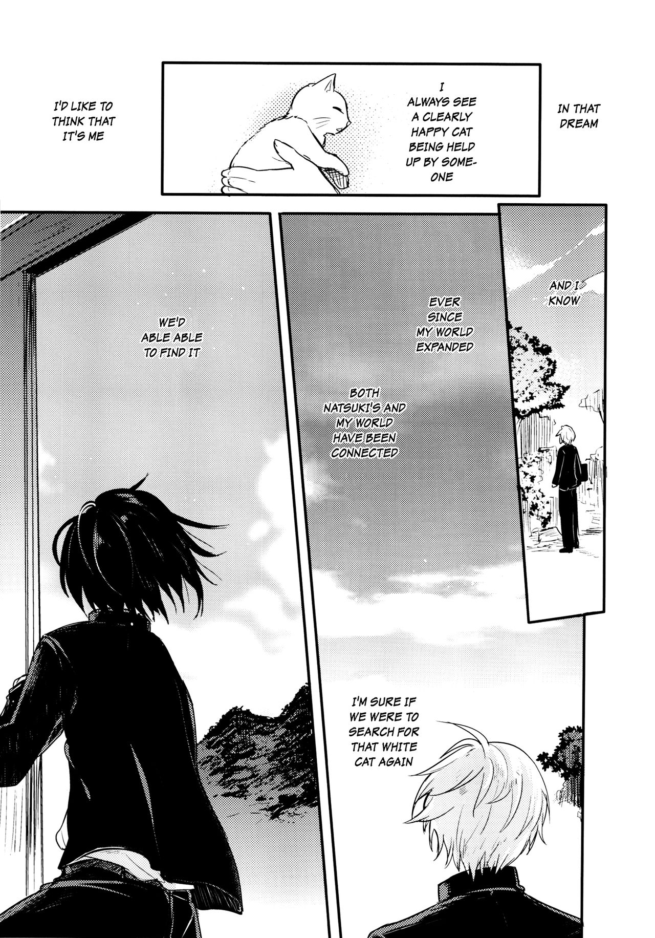 (コミティア117) [青色一座 (あおいろ一号)] のらねことレインデイズ [英訳]