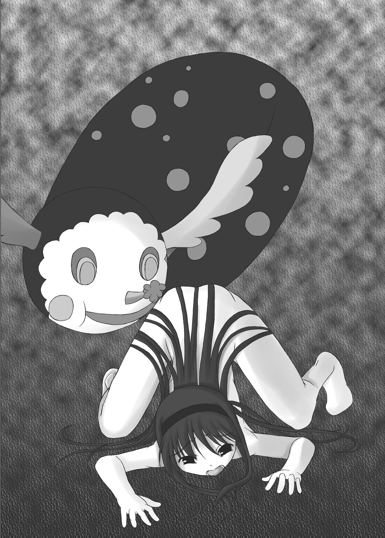 [Vパン'sエクスタシー (左藤空気)] 魔女化★マギカ (魔法少女まどか☆マギカ) [英訳] [DL版]