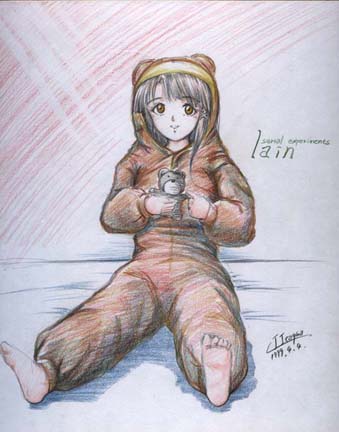 [無限画廊 (偉鷹仁)] Tear of the SKY (Serial Experiments Lain)