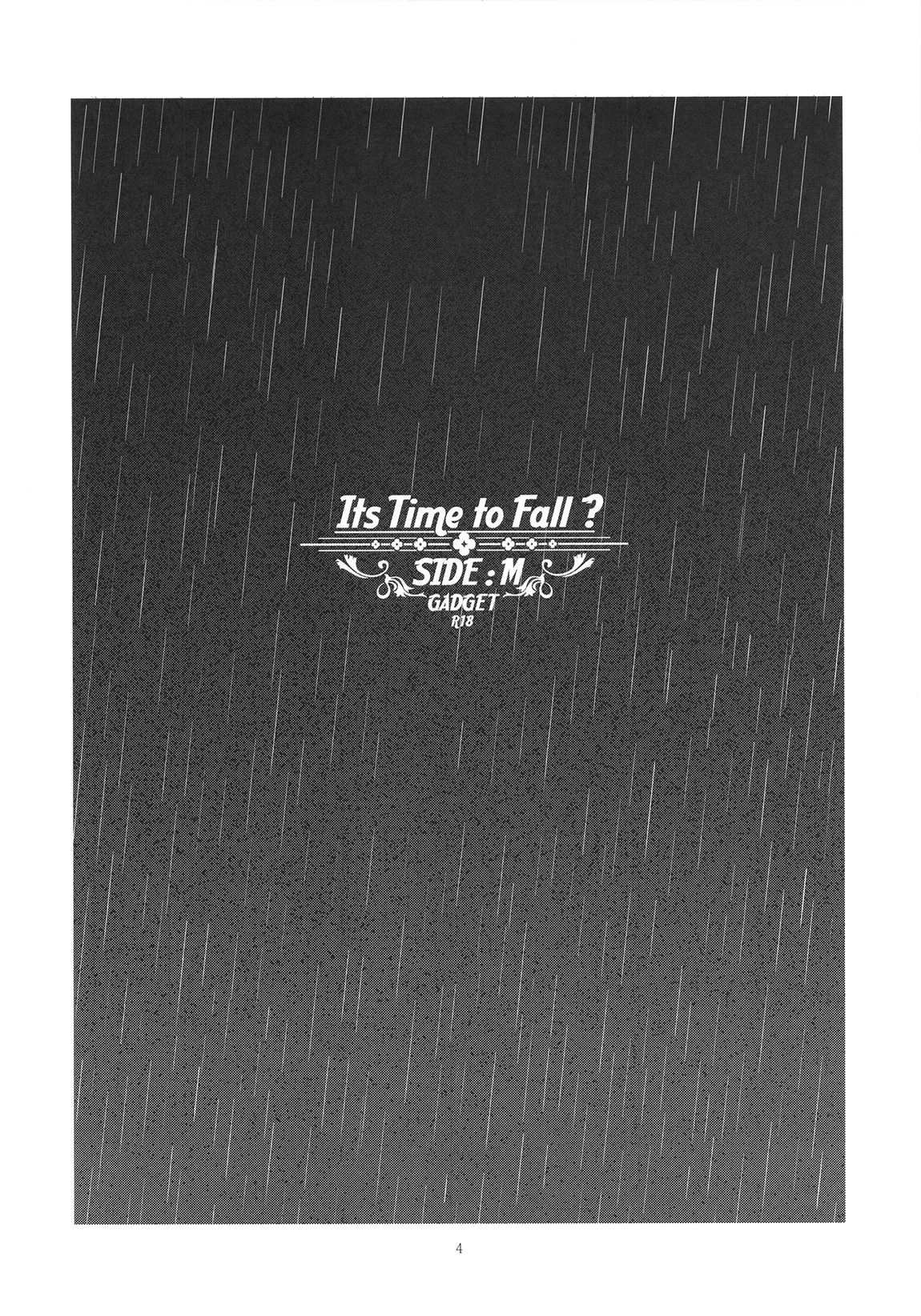 (C90) [ガジェット工房 (A-10)] Its Time to Fall? SIDE:M (魔法少女まどか☆マギカ) [中国翻訳]