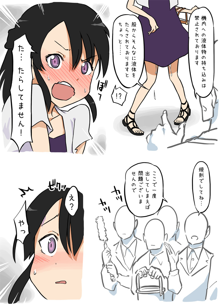 [あるぱかくらぶ] やりすぎな手荷物検査