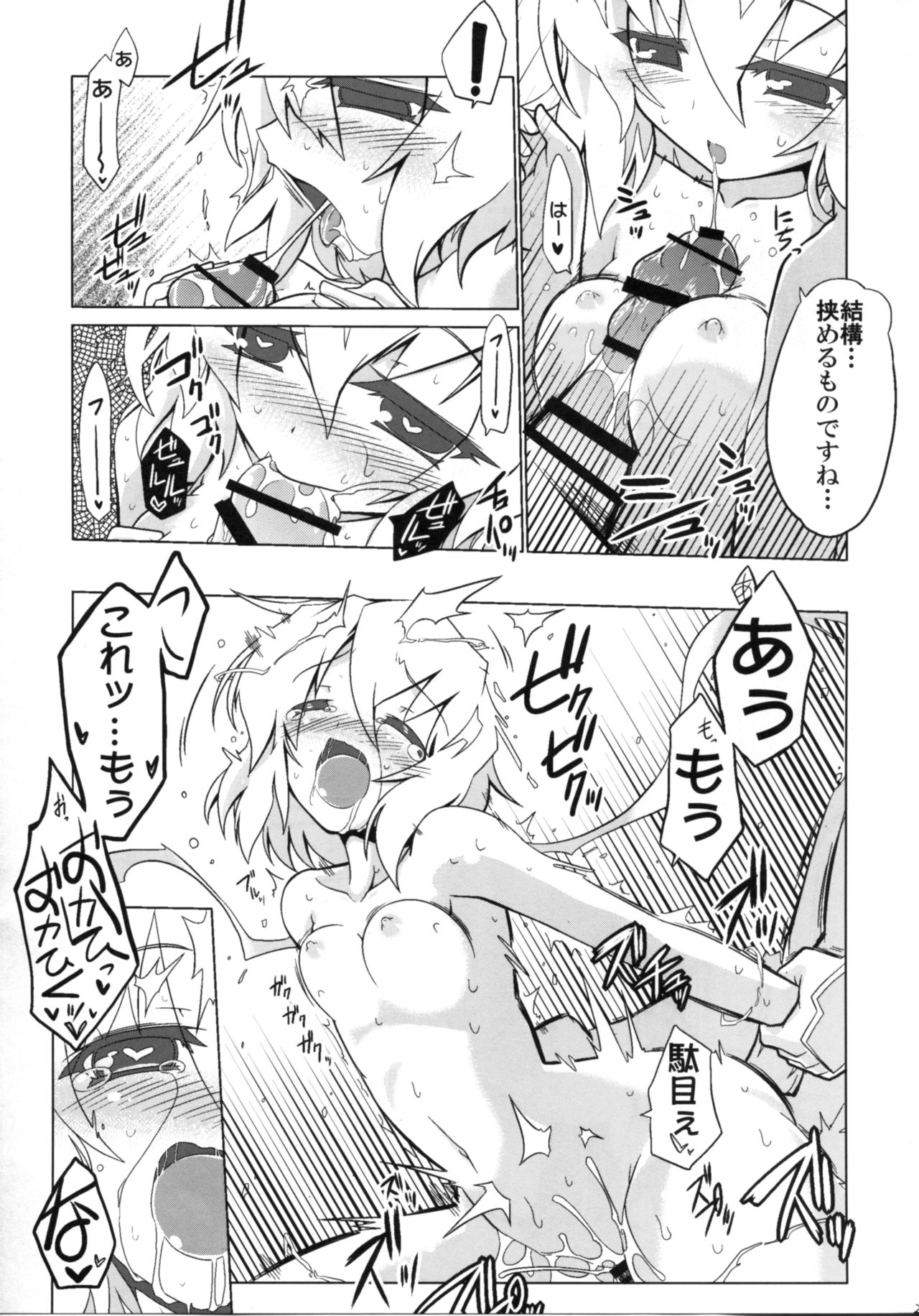 (第10回近しき親交のための同人誌好事会) [こおりあめ (氷雨げんた)] こうぎのじょうほうこうかん (境界線上のホライゾン)