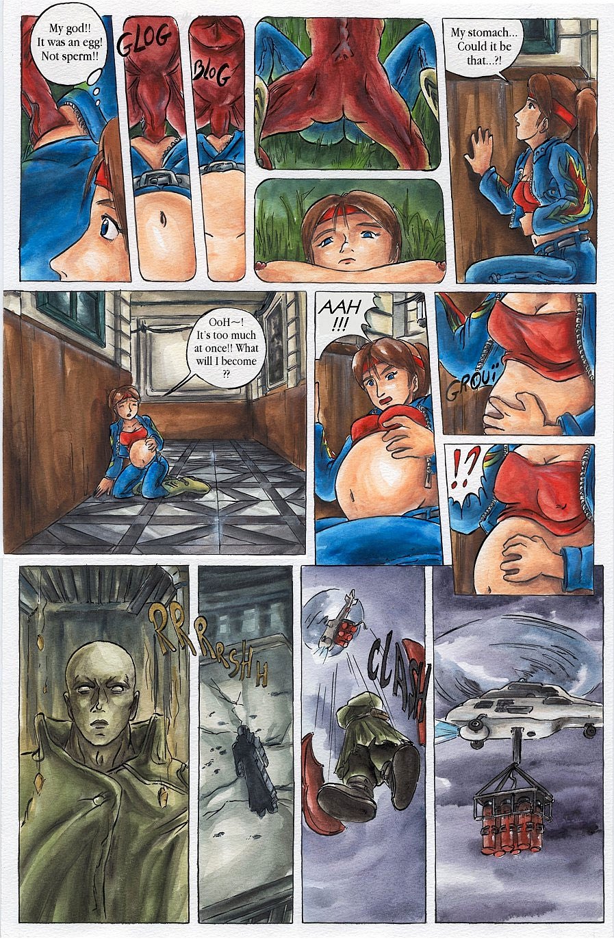 悪いバイオハザード：ウイルスX（パッセージ）英語