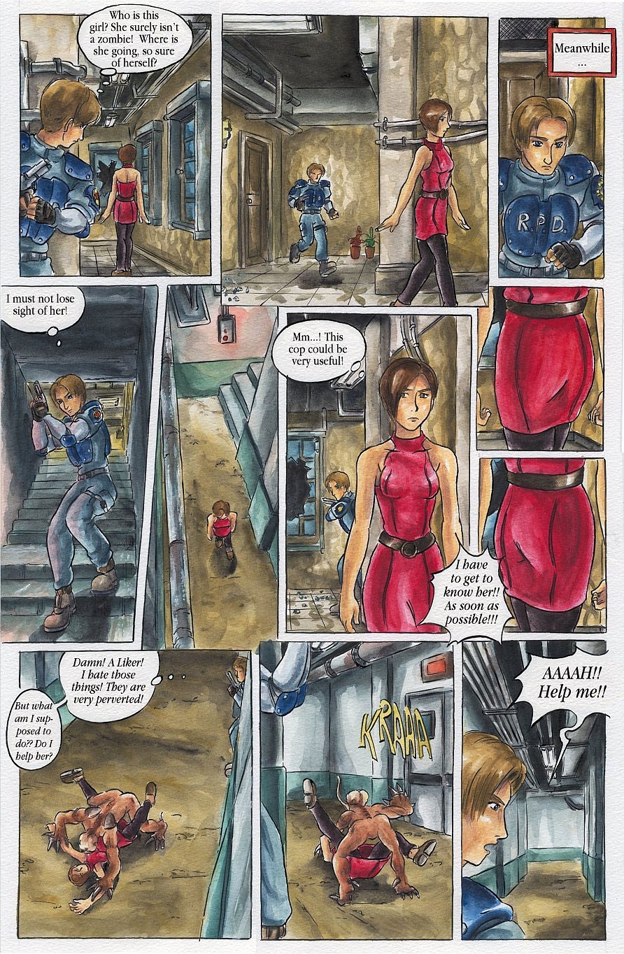 悪いバイオハザード：ウイルスX（パッセージ）英語