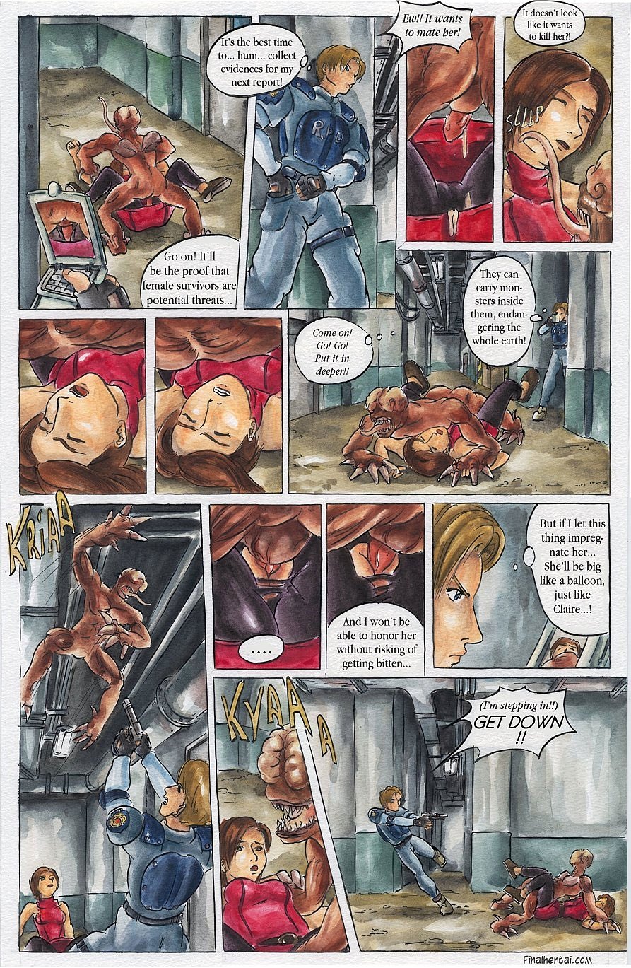 悪いバイオハザード：ウイルスX（パッセージ）英語