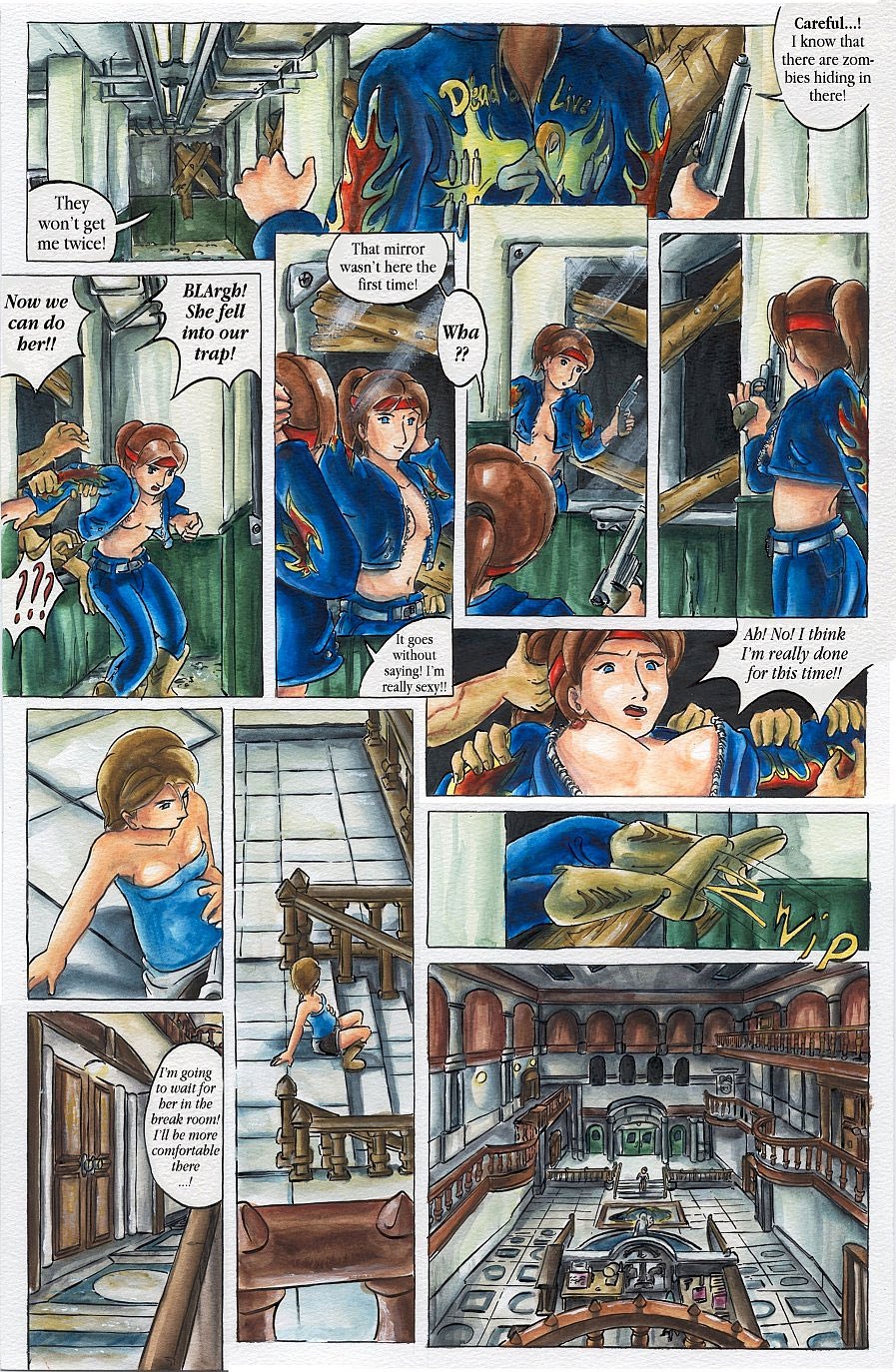 悪いバイオハザード：ウイルスX（パッセージ）英語