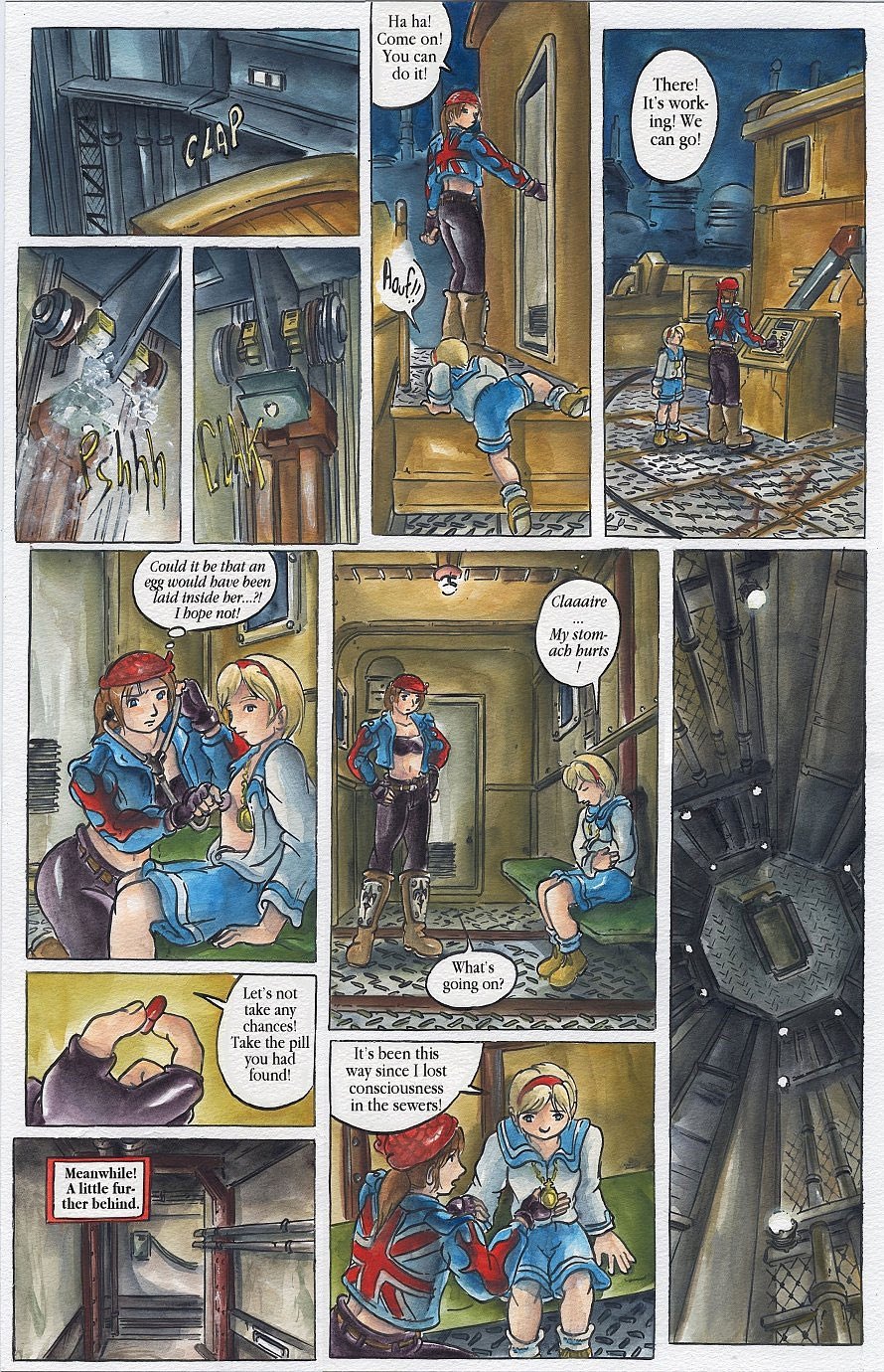 悪いバイオハザード：ウイルスX（パッセージ）英語