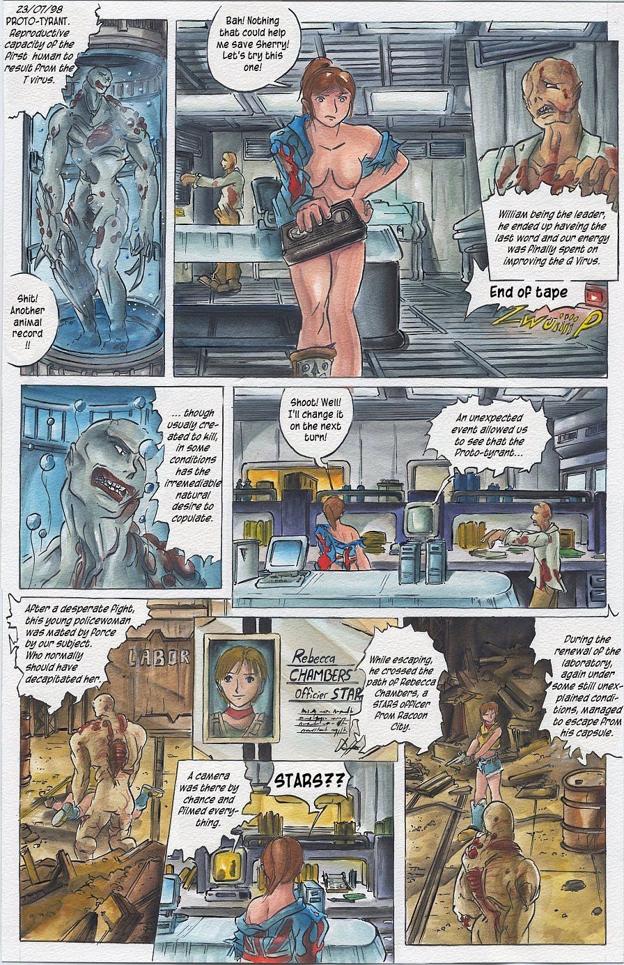 悪いバイオハザード：ウイルスX（パッセージ）英語