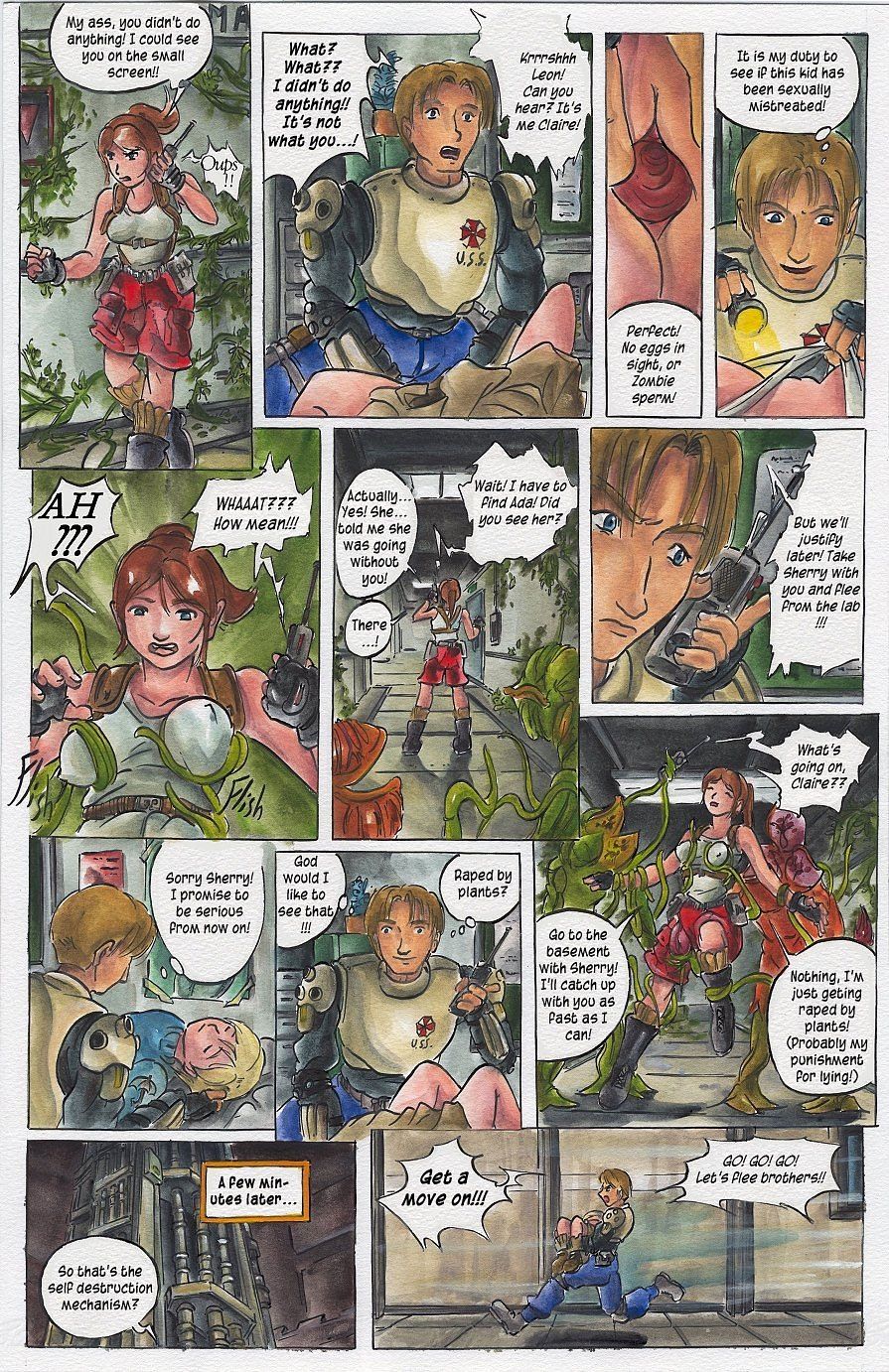 悪いバイオハザード：ウイルスX（パッセージ）英語