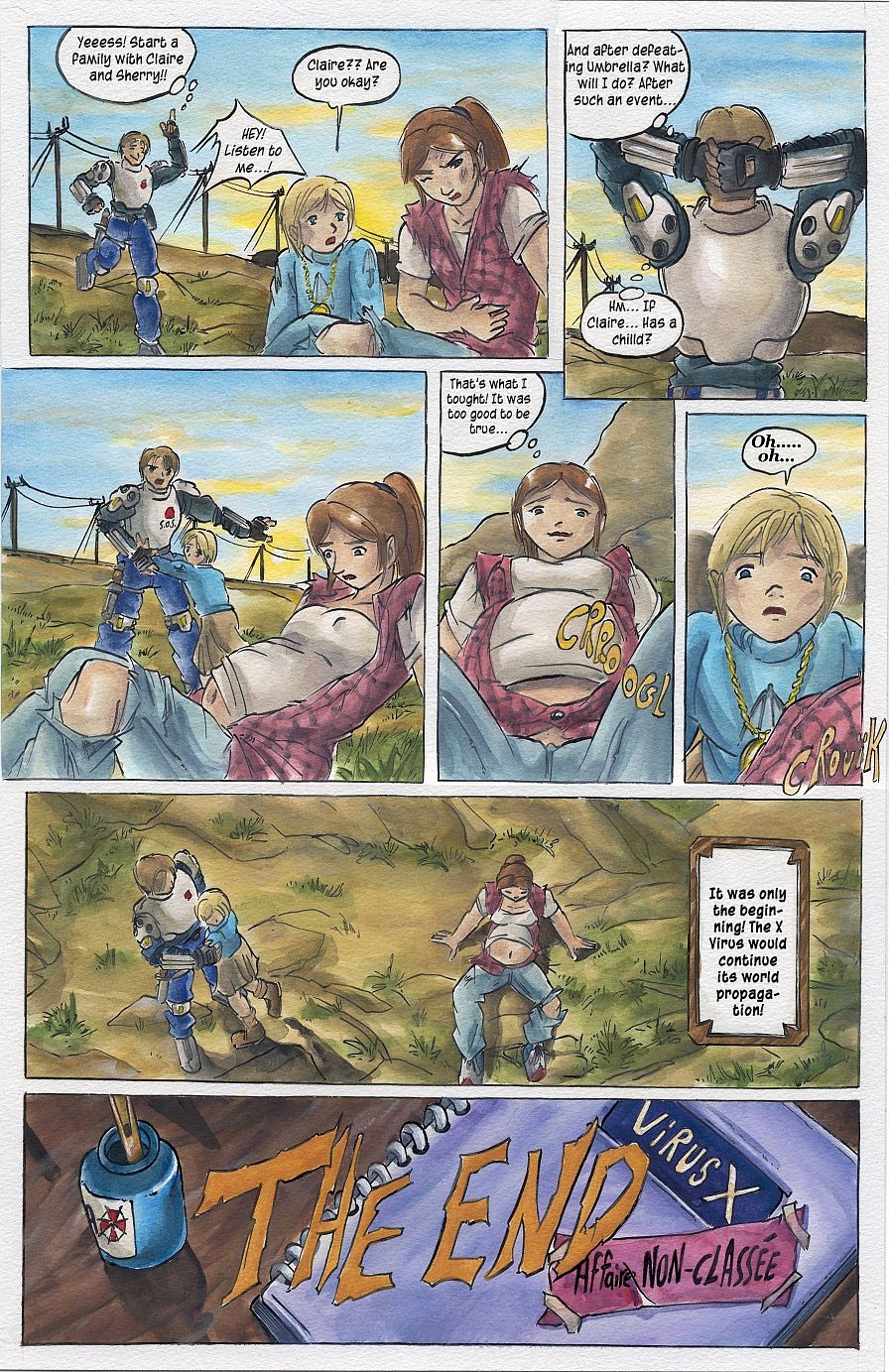 悪いバイオハザード：ウイルスX（パッセージ）英語