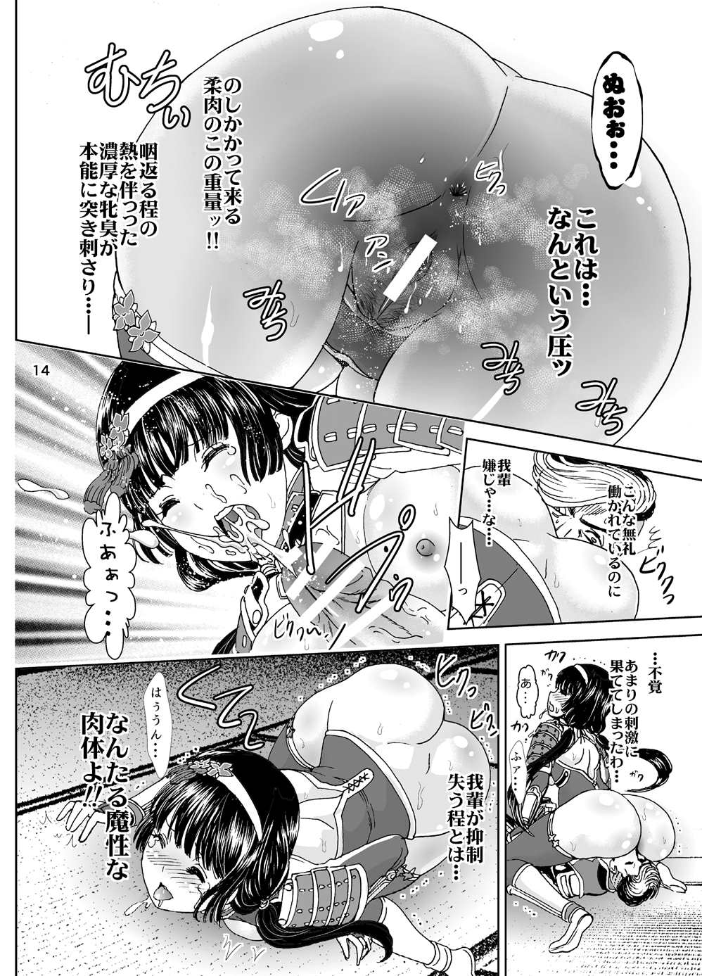 (C88) [るるノ屋 (るるキチ)] 大乙女饗応 (戦国無双)