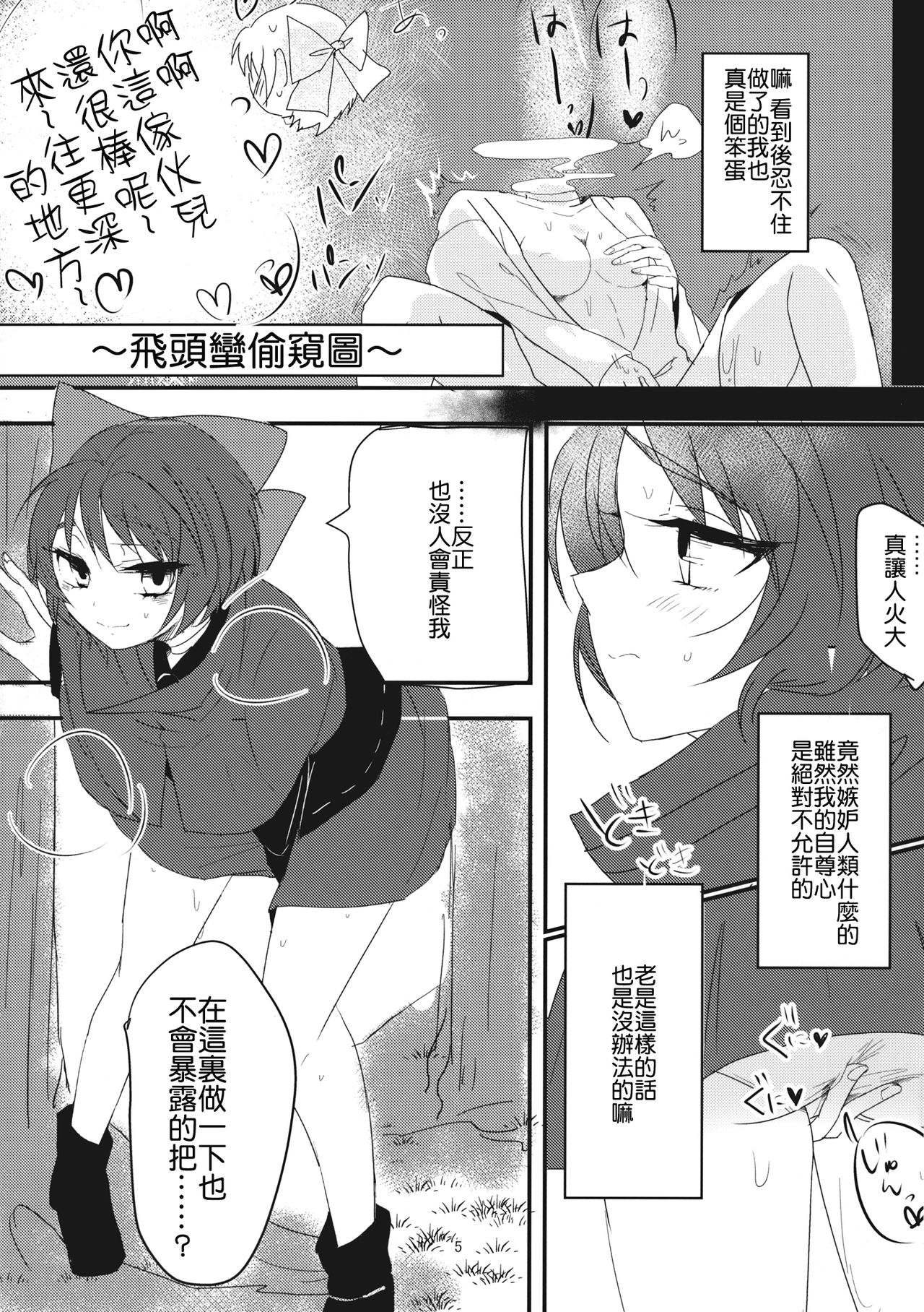 (例大祭12) [賛成日和 (あぐり)] 柳の下の痴女 (東方Project) [中国翻訳]