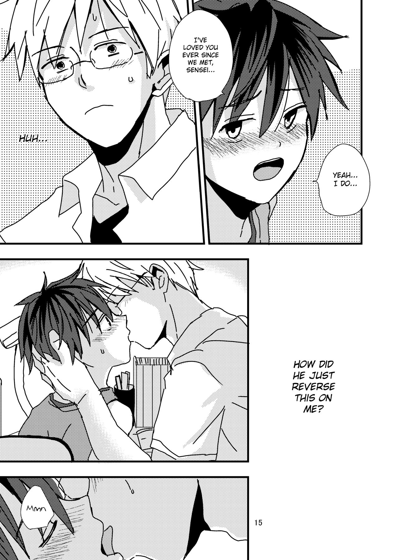 (SUPER関西19) [久米 (ミナカミ)] 君と秘密の授業 [英訳]