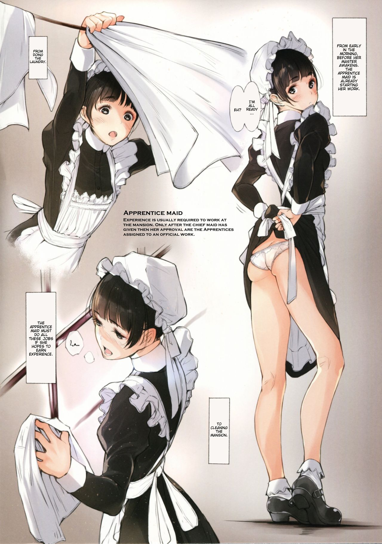 (C89) [蔵鴨 (月ノ輪ガモ)] MAID IROIRO [英訳]