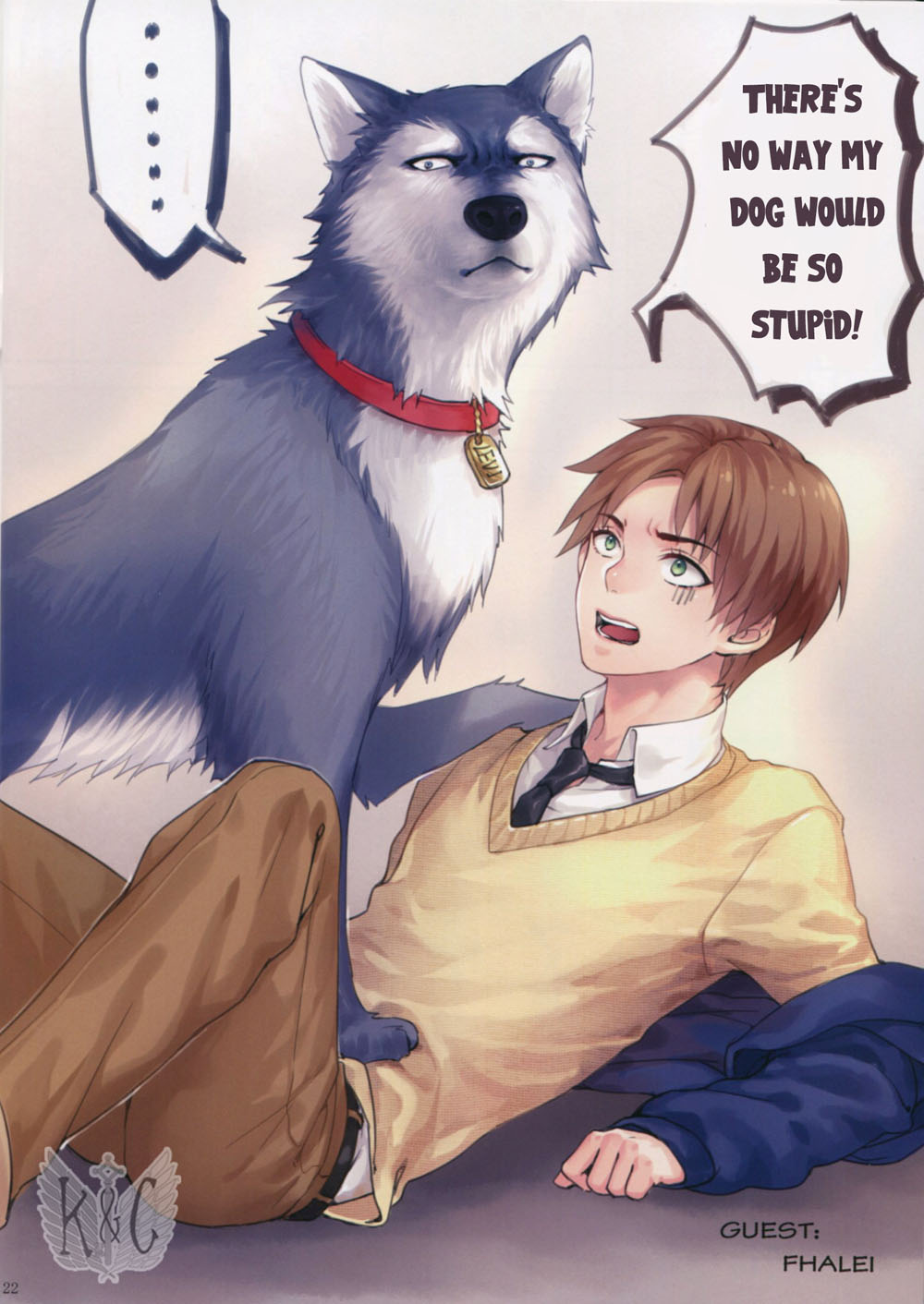 (第7回壁外調査博) [黒白K (落音)] plenilune (進撃の巨人) [英訳]