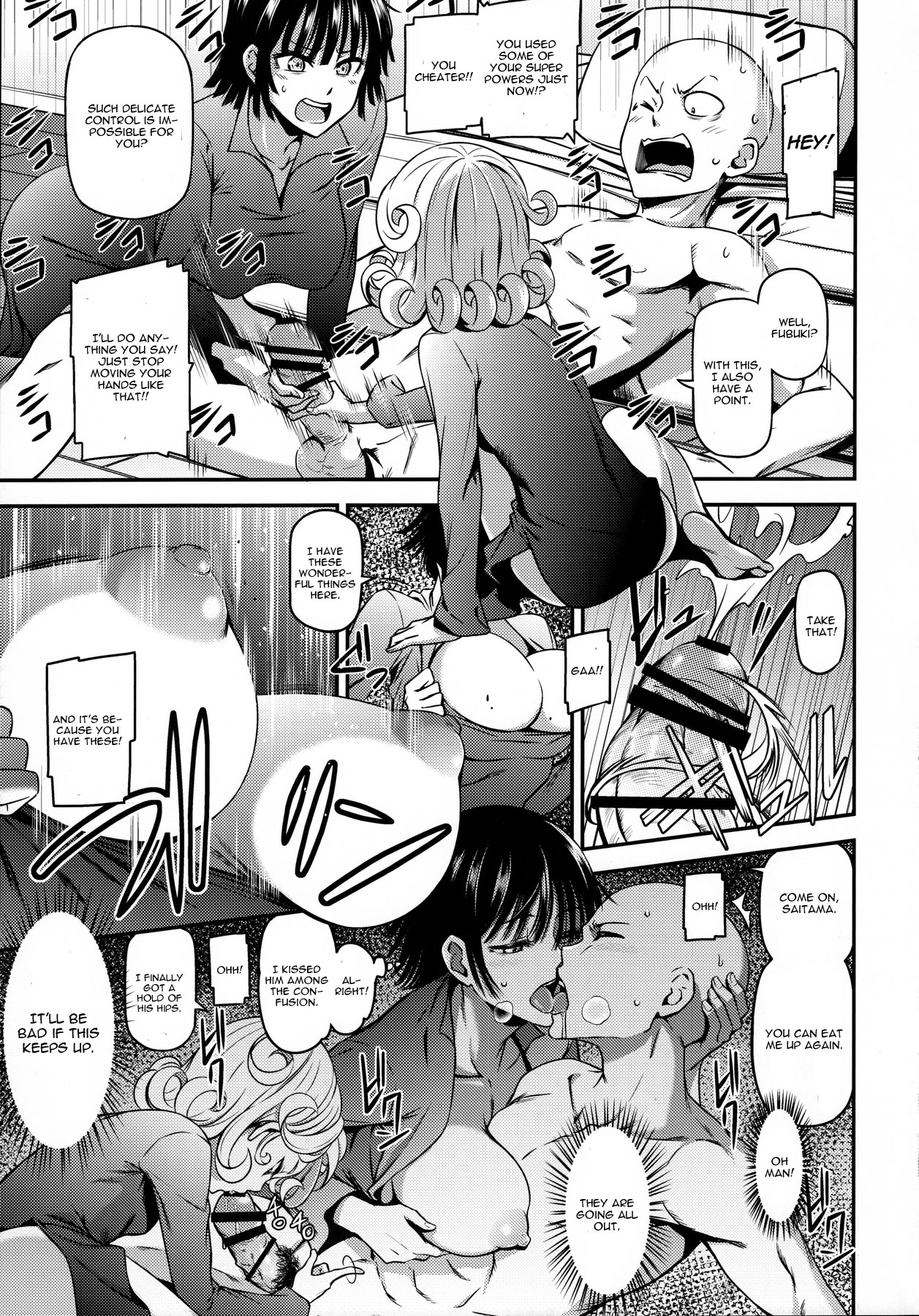 (C90) [清炭ハリケーン (清炭ハリケーン)] ONE-HURRICANE4 (ワンパンマン) [英訳]