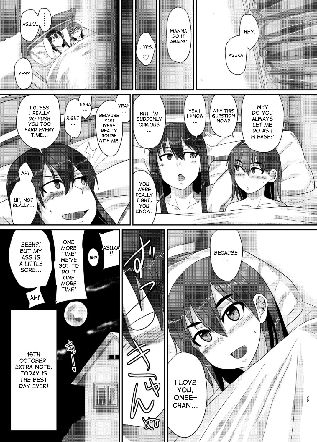 (ふたけっと12) [ろっくすてでぃ (スズラメ)] M's diary [英訳]