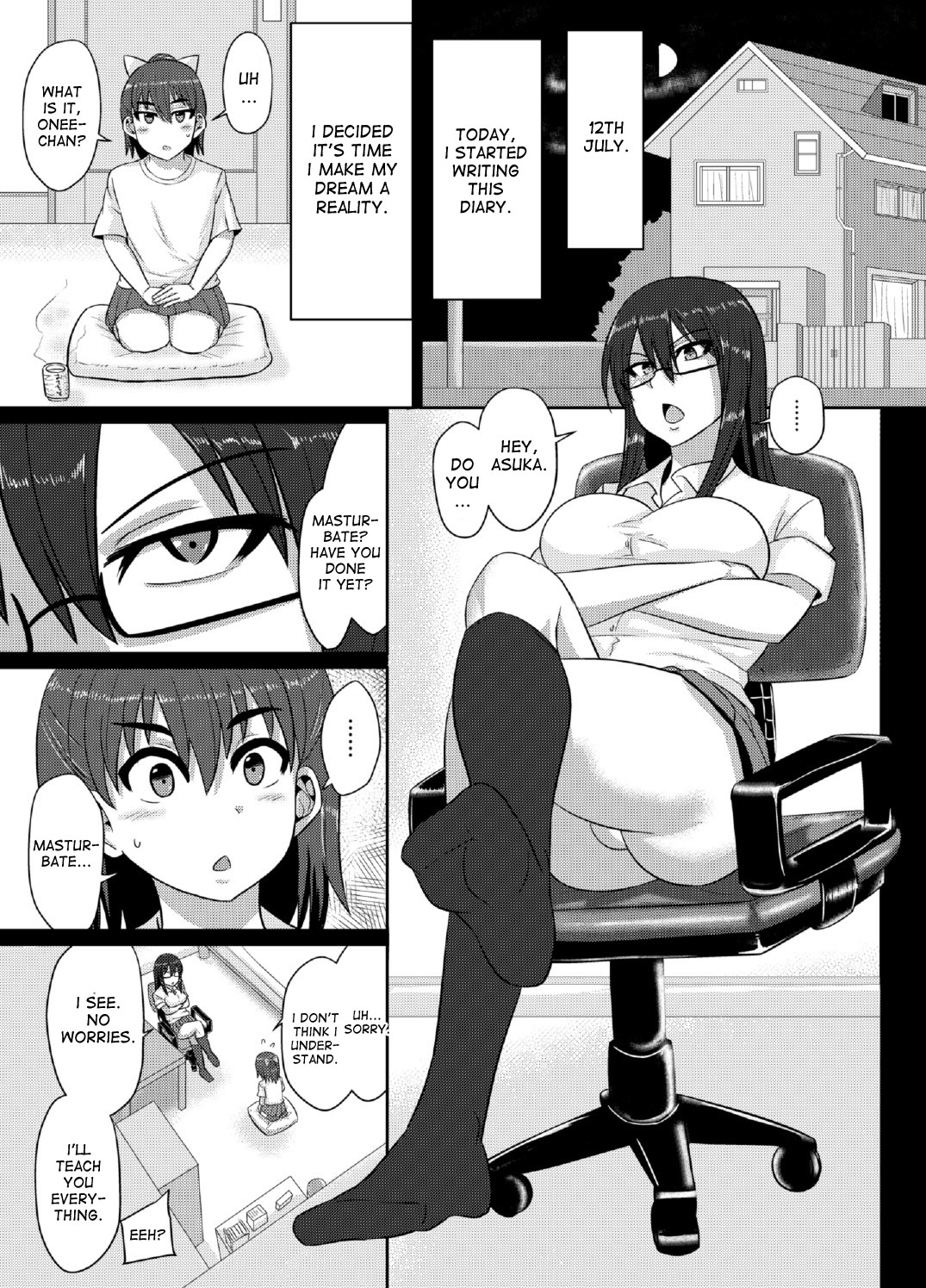 (ふたけっと12) [ろっくすてでぃ (スズラメ)] M's diary [英訳]