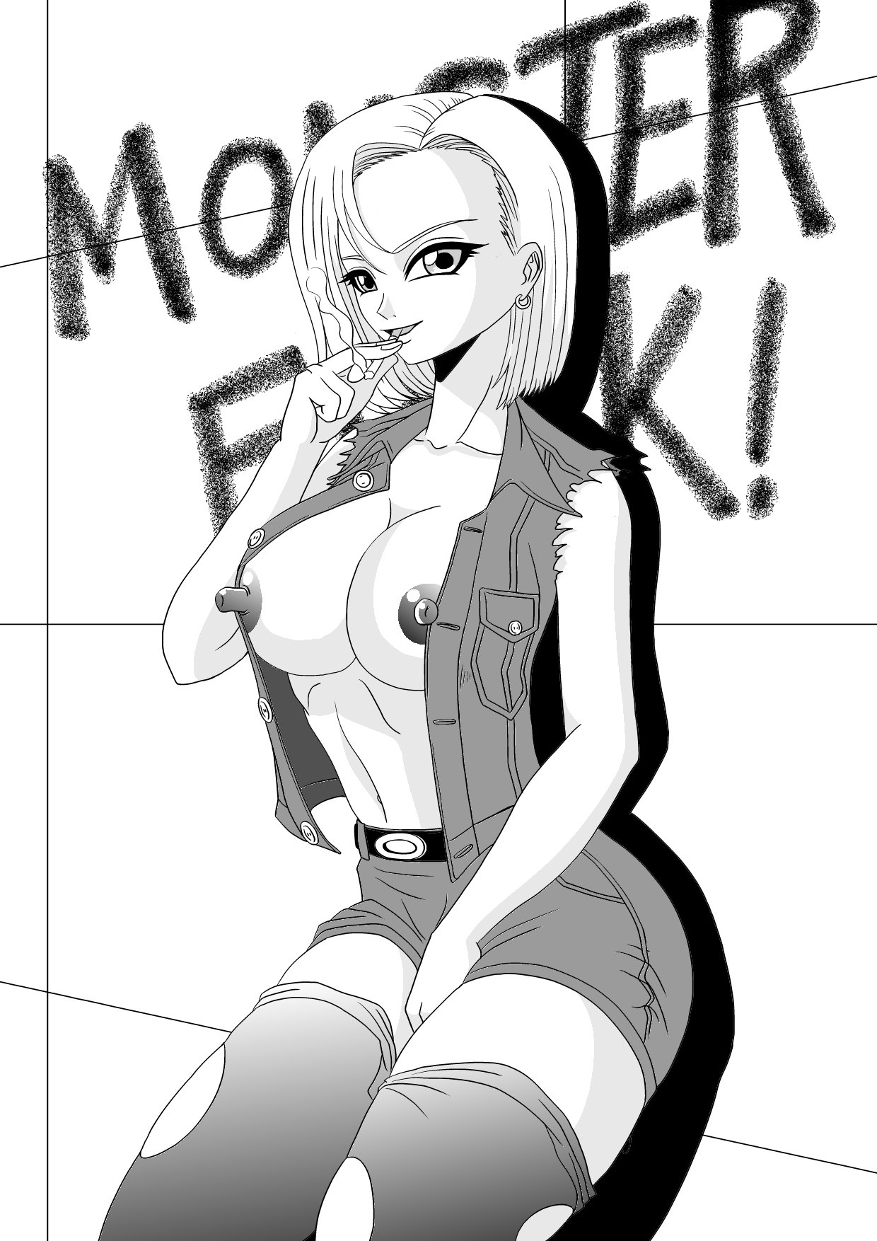 [ピラミッドハウス (マッスルマン)] MOMSTER FUCK! (ドラゴンボールZ) [英訳] [DL版]