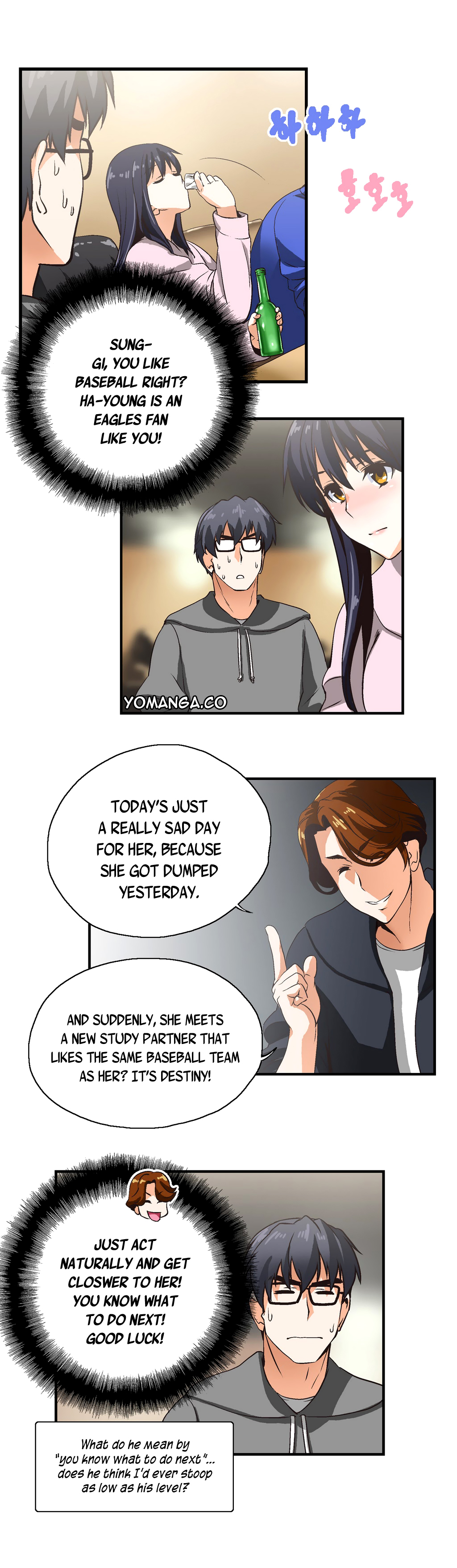 【ハスキー男】SStudyCh.0-37（英語）（YoManga）（進行中）