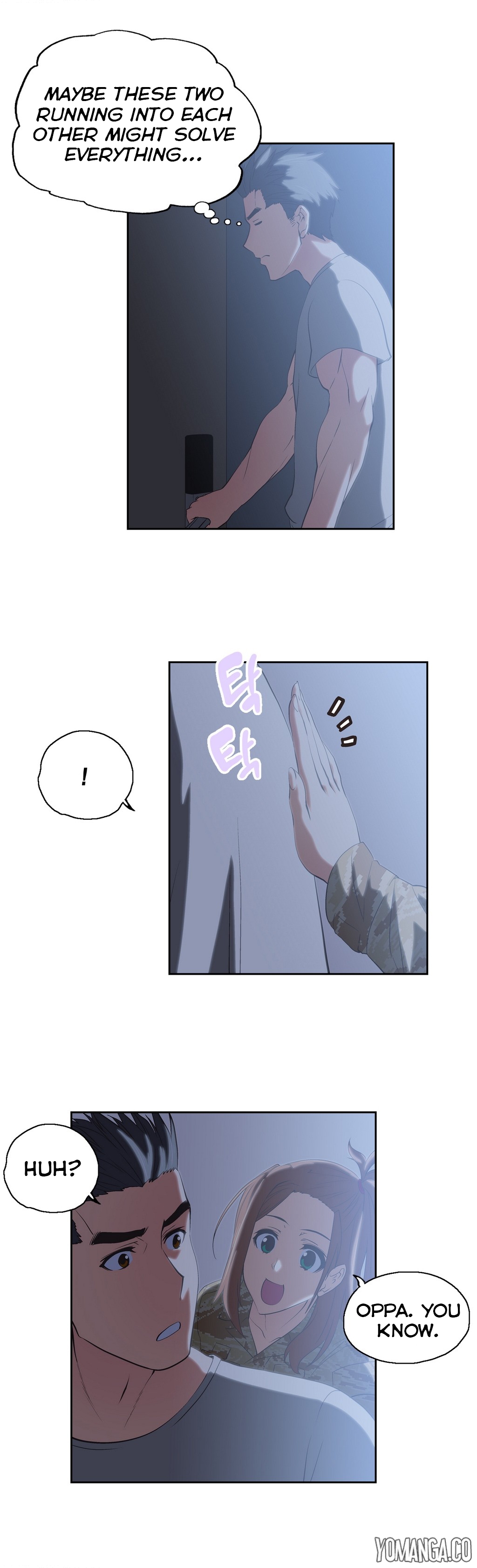 【ハスキー男】SStudyCh.0-37（英語）（YoManga）（進行中）