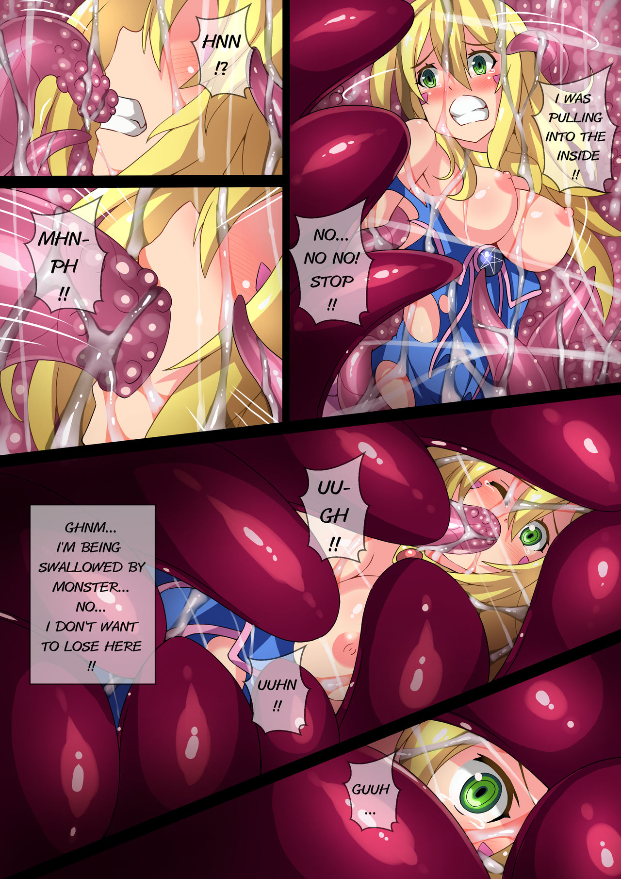 飲み込まれた地獄（闇の魔法少女）