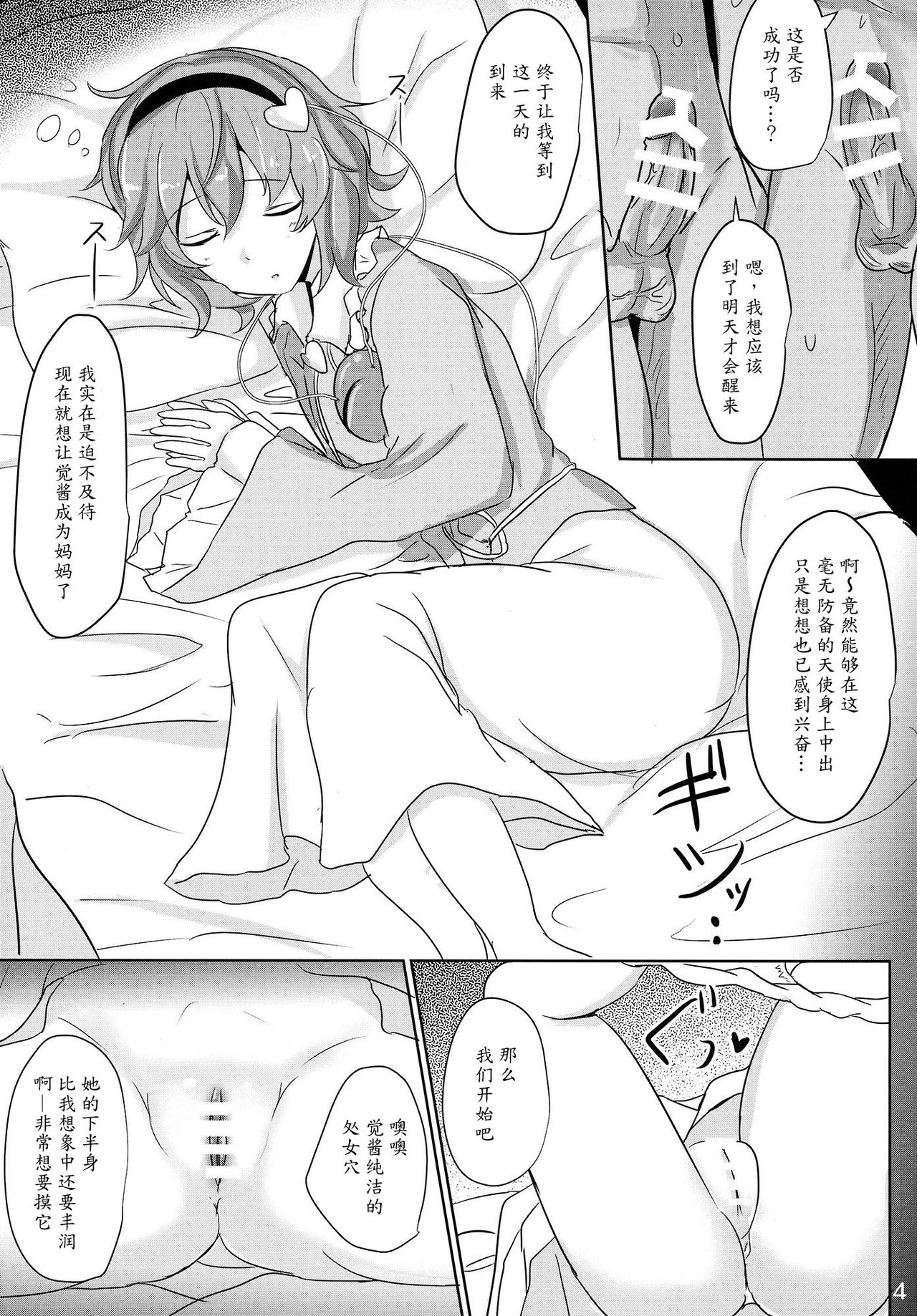 (例大祭12) [白銀木犀 (ぽし)] さとり睡姦 (東方Project) [中国翻訳]