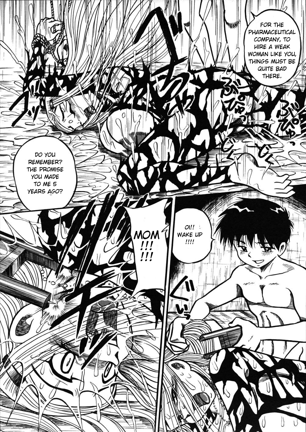 [妄想低気圧] マヤ拷問日和 (妄想ノート) [英訳]