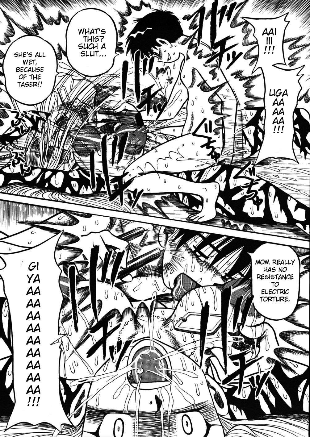 [妄想低気圧] マヤ拷問日和 (妄想ノート) [英訳]