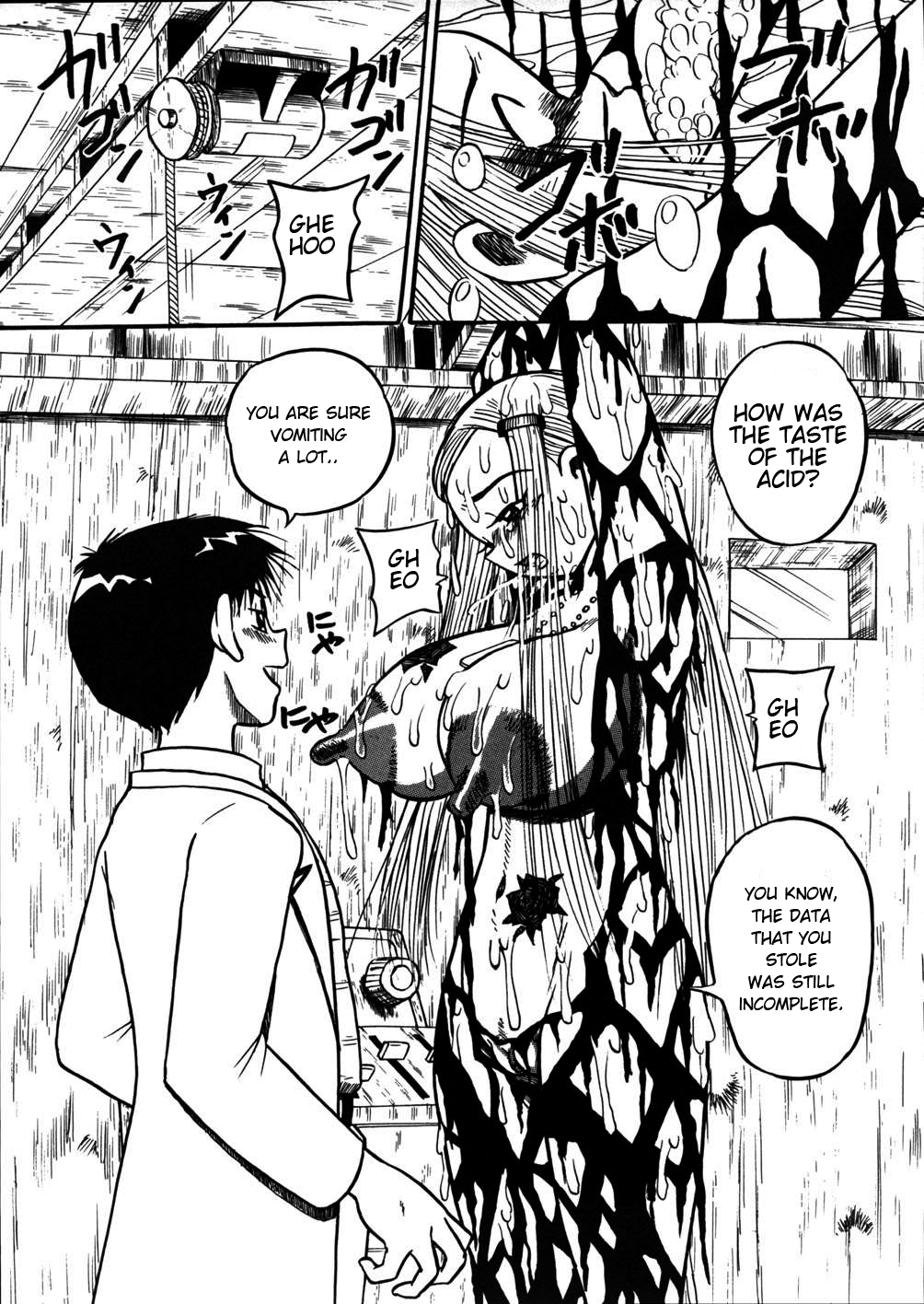 [妄想低気圧] マヤ拷問日和 (妄想ノート) [英訳]