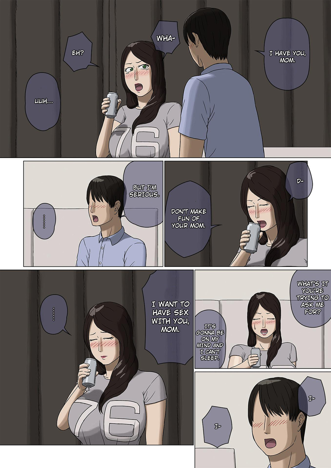 [十六夜のキキ] 母子相姦ノゾキノゾカレ [英訳]