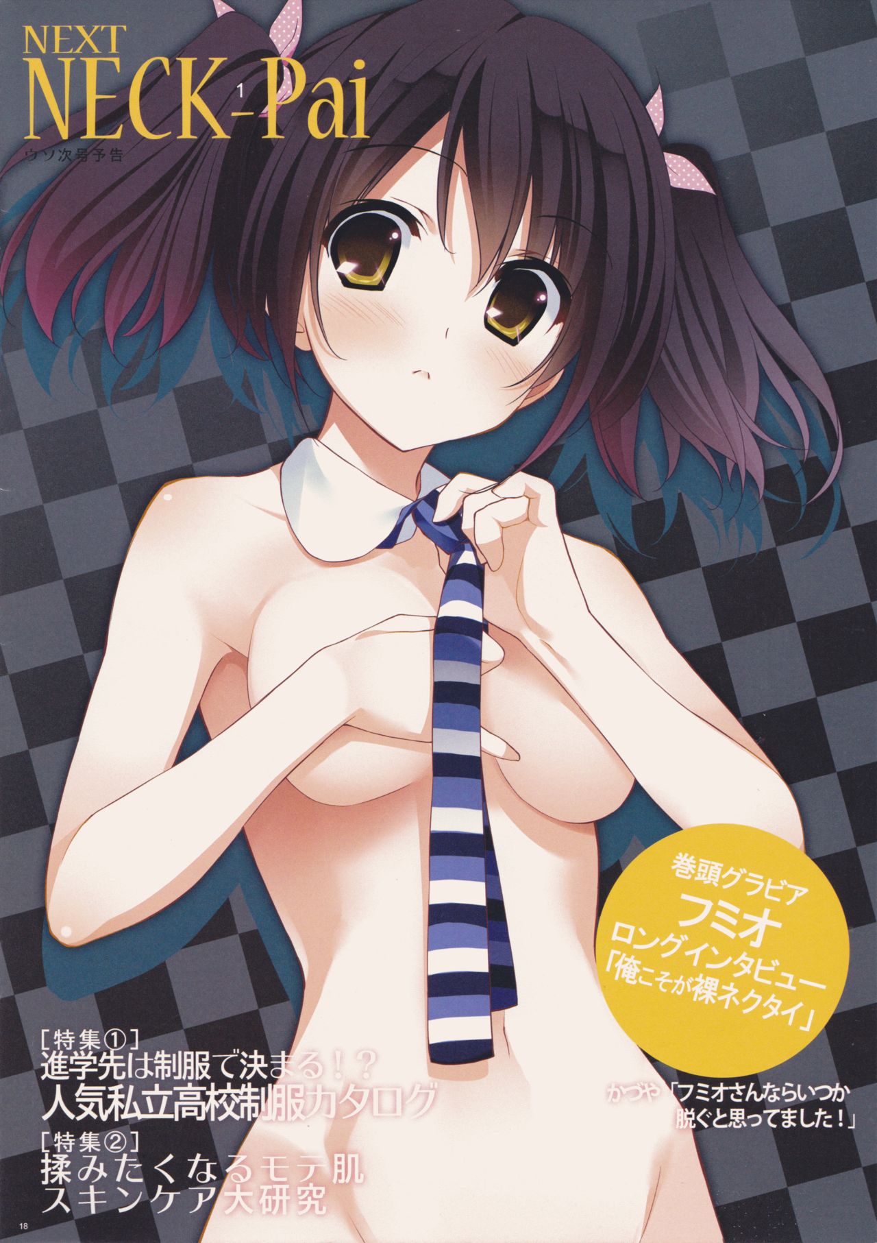 (C85) [くろわさび (くろず)] Neck-Pai 12月号