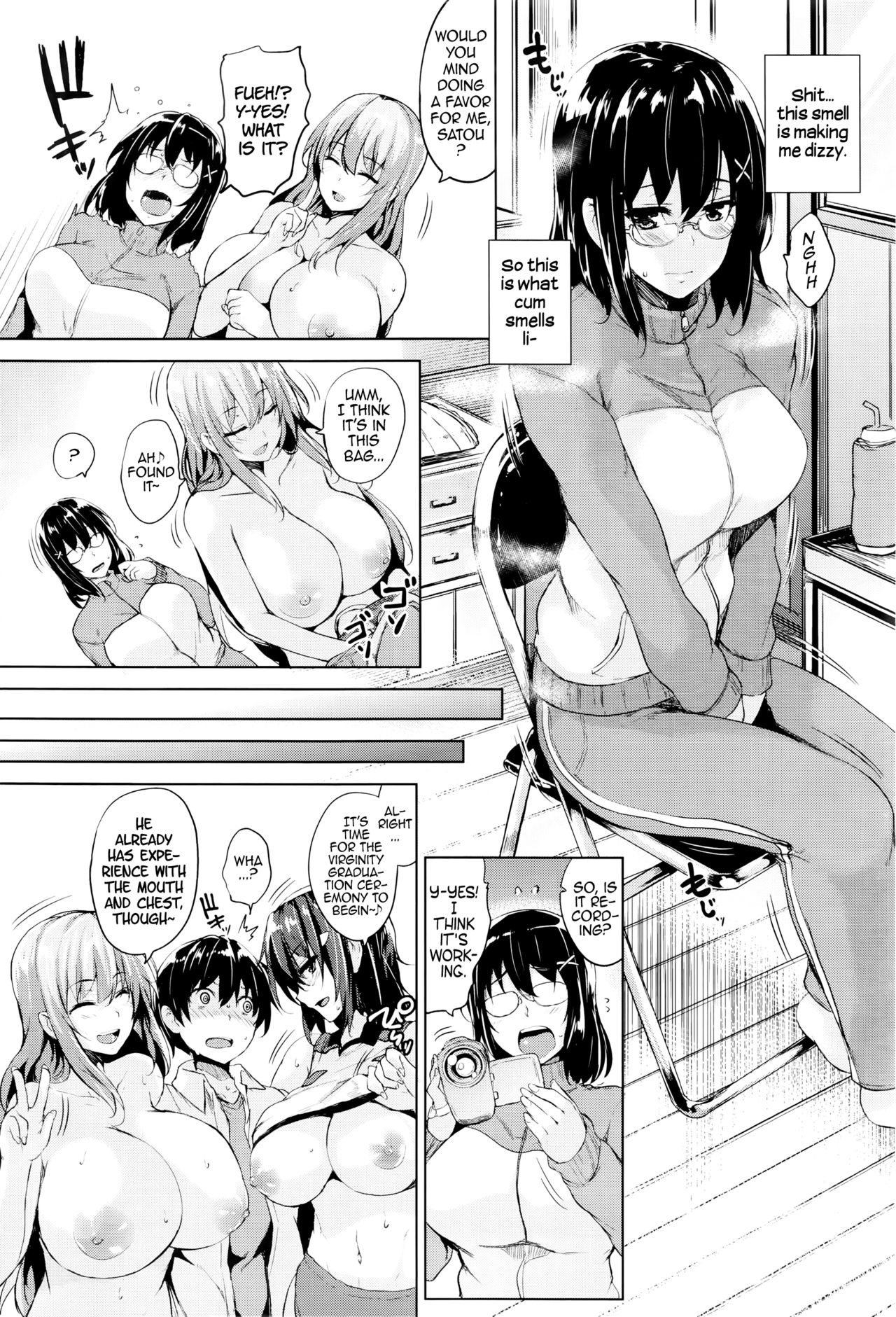 [ごばん] 双球Loveアタック 第1-3話 [英訳]