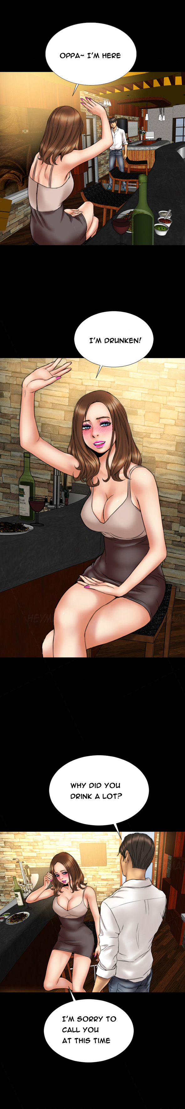 【モジョ】マイワイブズCh.1-15（英語）（継続中）