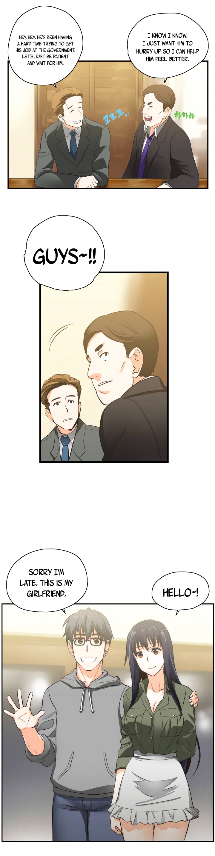 【ハスキー男】SStudyCh.0-32（英語）（YoManga）（進行中）