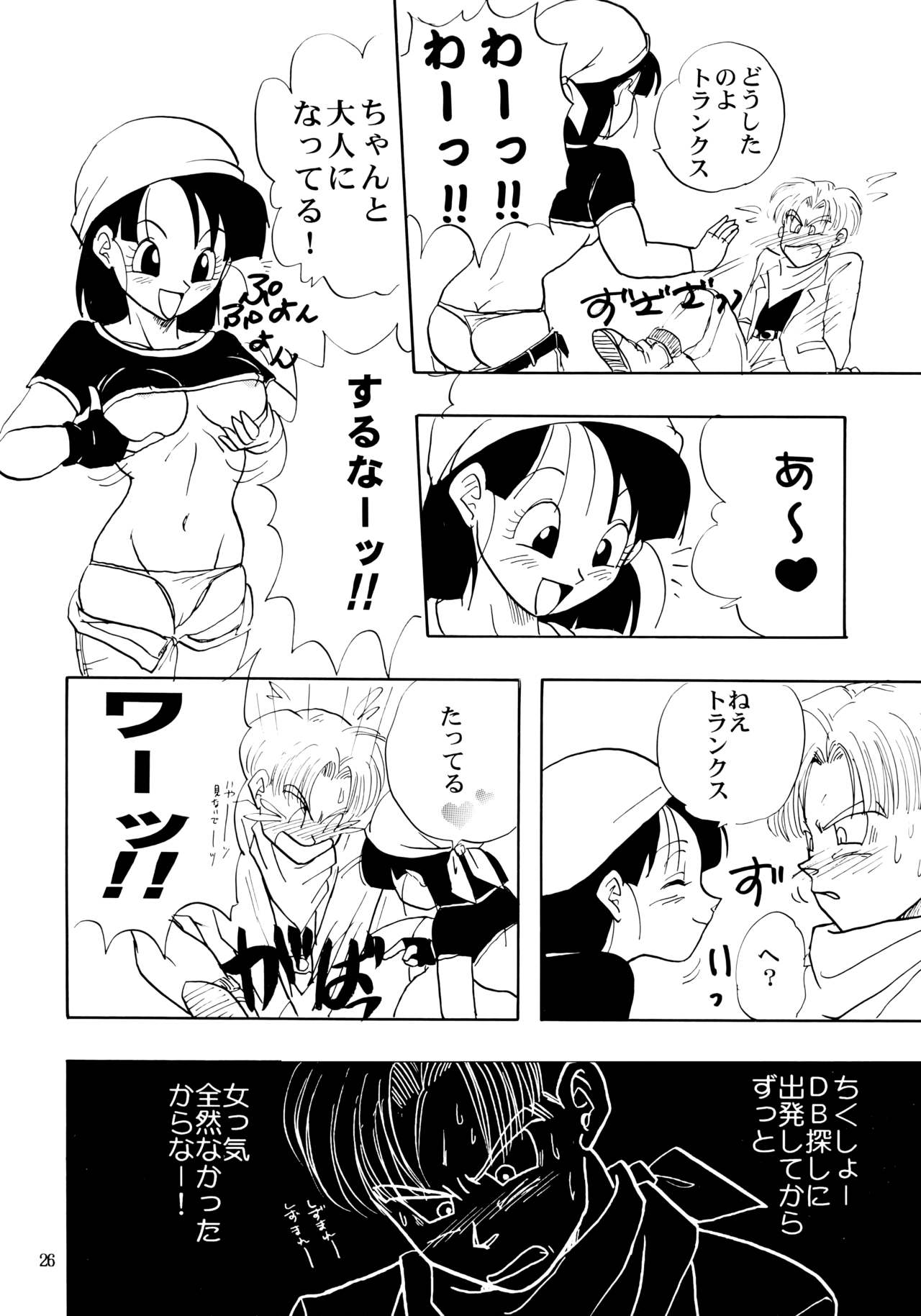 (C50) [ちり紙小屋、ふすま御殿 (障子張子、栗)] ZZ (ドラゴンボールGT)