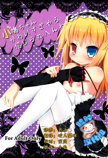 (C81) [TrinkeT (からあげ3)] 小鳩ちゃんかわいすぎやろ信じられへんわ (僕は友達が少ない) [中国翻訳]