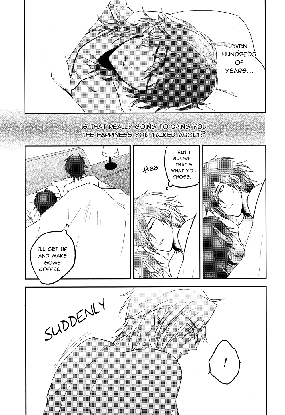 [p.32 (ちのは)] とろけるような倖福感 (刀剣乱舞) [英訳] [2016年1月10日]